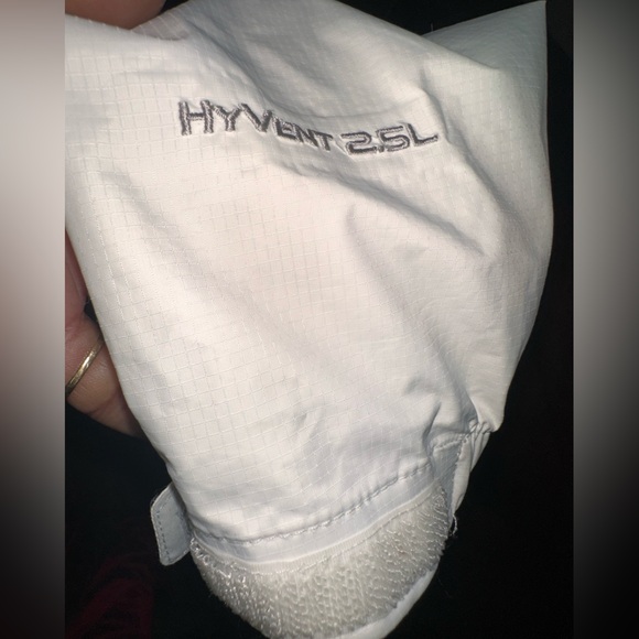 White The North Face Rain/Wind Proof jacket HYVENT - Picture 8 of 9